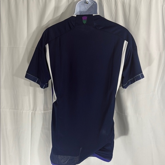 Adidas Scotland 2022/23 Home Soccer Jersey Navy Size M - Picture 8 of 12